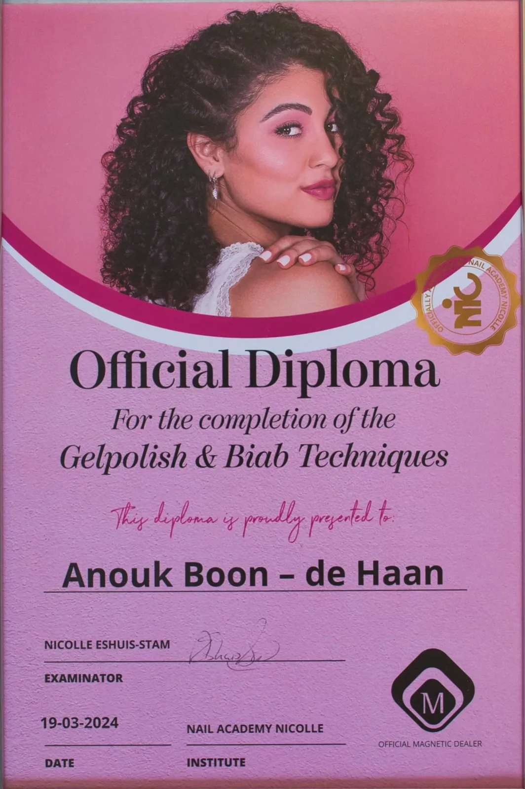Diploma nagelstyliste